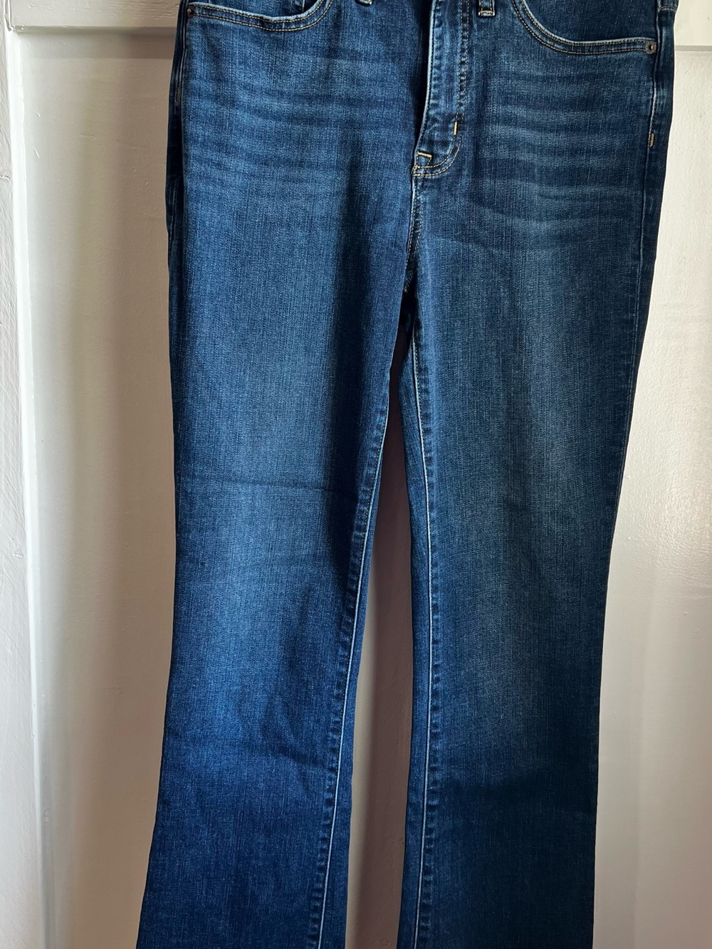 J. Crew Dark Blue Flare Jeans